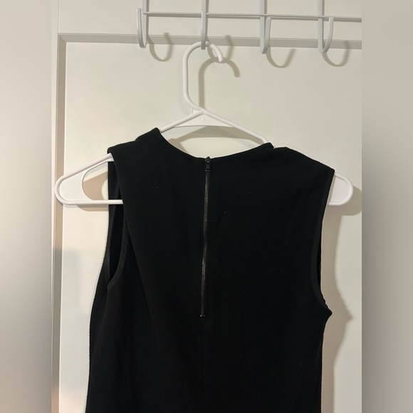 Vince Black Knit Short Sleeve Dress - Picture 8 of 9